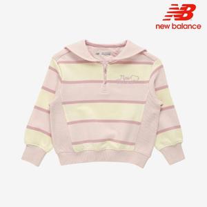 [뉴발란스] 키즈 스트라이프 카라 스셔츠 NK9CE3807G-25 티셔츠