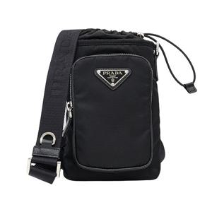 프라다 스마트폰 케이스 크로스백 블랙 2ZH155 2DMI F0002