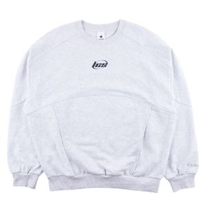 [르꼬끄 스포르티브]르꼬끄 루즈핏 풋볼 유니 리벳 맨투맨 QP423FFSO1 WMG