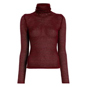 25 FW 프로엔자슐러화이트라벨 헤일리 골지 터틀 넥 탑 WL2547623KW188S TP442579665