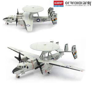 아카데미 1대144 미해군 E-2C VAW-113 블랙이글스 프라모델 전투기 비행기 공군기 모형완구