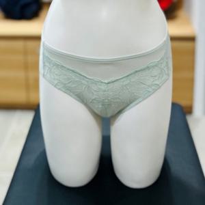 [보디가드] 나뭇잎자수 편안한 햄팬티 여자팬티 민트 BGWPB202