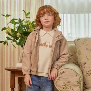 [치크(키즈)]후드 탈부착 가을점퍼 CKJA2491B