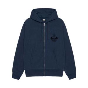 스투시 빌트 투 라스트 후드 집업 네이비 1975125