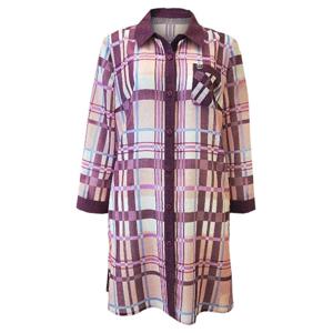 [벨리시앙]체크패턴  배색포인트 셔츠자켓 JK5230