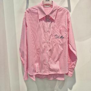 오프리미츠 HC07 자수줄지셔츠 M25NB1303