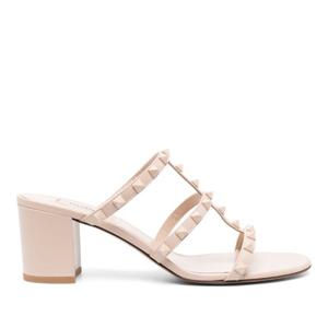 발렌티노 골드 스터드 케이지 오픈 토 샌들 WS0C47 VODP45