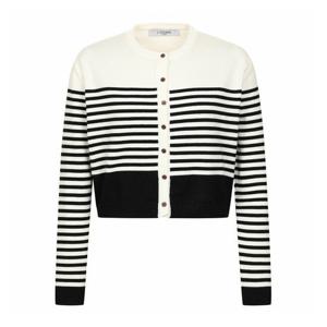 [레코브](레코브) 배색 스트라이프 니트 가디건(LC31C9KC909X)