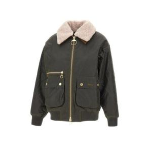바버 바버 그린 봄버 자켓 2175155