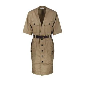 생로랑   반팔원피스 SS24 790089 Y3A99 5675899 Nude  Neutrals