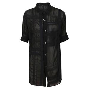 요지 야마모토   반팔 셔츠 SS23 YZ B05 208 5001427 Black