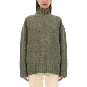 질샌더   맨투맨 FW24 J02GP0195J14720087 3525074 MILITARY GREEN