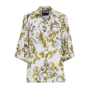 베르사체 진스 꾸뛰르   반팔 셔츠 SS25 78HAL200 NS639 6261279 White