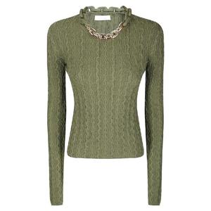 파코라반   니트 FW25 25AMPU049ML0320 P303 6268762 KAKI