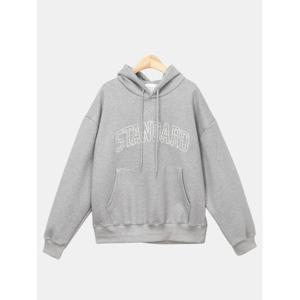 [빌리버스] 남성 긴팔 후드티 가을 맨투맨 루즈핏 데일리 심플 자수 후드 BWV086