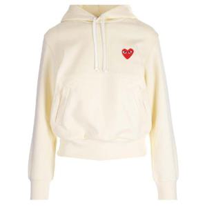 꼼데가르송   후드 티셔츠 SS24 P1T1733 IVORY 5510447 White