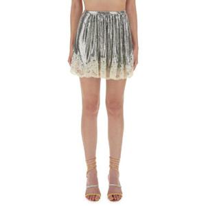 파코라반   미니스커트 FW25 25AIJU086MH0004P040 5815781 SILVER