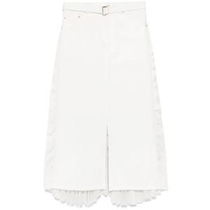 사카이   미디스커트 SS25 25 07829151 5560093 White