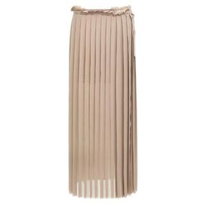 아미   롱스커트 SS25 FSK353PL00270952 5584910 Beige