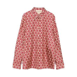 발렌티노 가라바니   셔츠 FW25 BAB7Q190RCLT 6239611 Red
