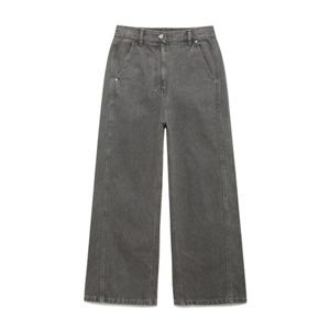 [나이스클랍] N253PWN712 백 밴딩 데님팬츠 다크그레이