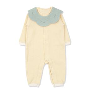 [오가닉맘]옐로턱받이세트긴소우주복 MHZLQE01