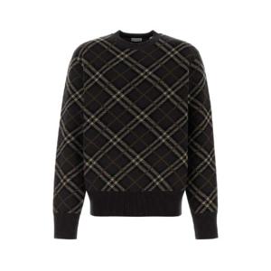 BURBERRY Embroidered stretch wool blend sweater 8115704 B2412