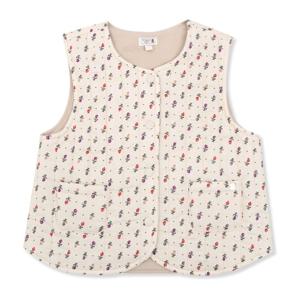 [오가닉맘]플라워경량패딩조끼 - MIZTVE07