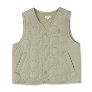 [오가닉맘]그린베어퀼팅패딩조끼 - MIZTVE06