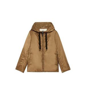 막스마라 더 큐브  GREENH 그린에이치 후드 여성 패딩 자켓 FW25 2529486024600051 5832299 Brown