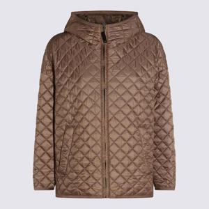 막스마라 더 큐브  LEO 레오 리버시블 여성 패딩 자켓 FW25 252948607460010826023 5926790 HONEY