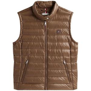 타미 힐피거   패딩 베스트 FW25 WW0WW45499 5898401 Brown
