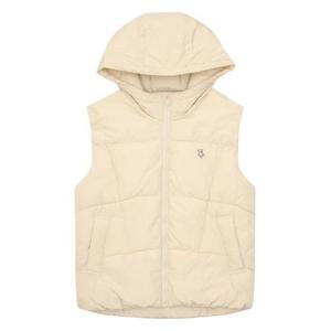 에꼴리에 세이브존07 푸퍼 후드 패딩 조끼 22D0181