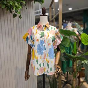 스테파니 HC05 컬러풀플라워블라우스 A25SH5214H3