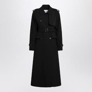 막스마라   여성 트렌치 코트 FW25 FLAVIOWO 5797711 Black