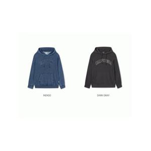 [후아유] 다잉 패치 후드맨투맨 / Garment Dyed Patch Hoodie WHMHF4931U
