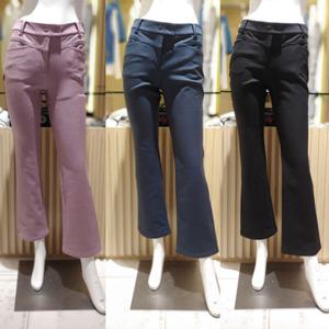 [파리게이츠]521E4PT301-여성 인밴딩 기모 세미 부츠컷 팬츠-(25년겨울)