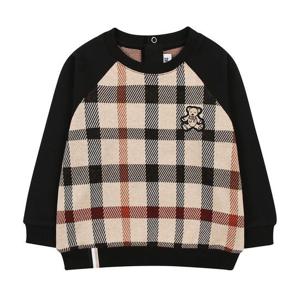 [닥스베이비]닥스베이비 하우스체크 맨투맨 (EUF32TM27M_BG)