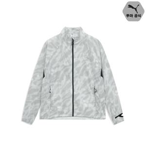 푸마 남성 그래픽 포인트 러닝 자켓 529456 03