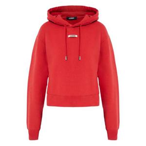 자크뮈스   후드 티셔츠 FW25 HOW00247AJ00109471 6337372 Red