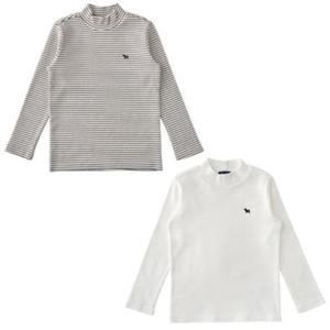 [블루독8-키즈] ST)에센셜ST폴라티셔츠 기모반목 긴팔티 이너 두돌선물 초등학생 25C7533001