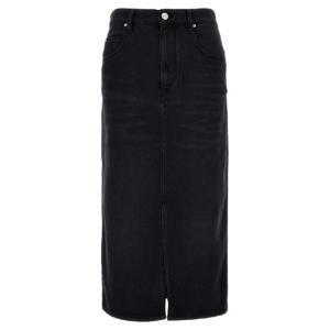 이자벨마랑   롱스커트 FW25 JU0045FBB1H07I02FK 2761876 Black