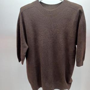 Latium HC06 5부반팔 로우반목폴라 깔끔한 무지  니트티 T2531sw09B1