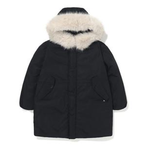 빈2 BZ63JP03NV 아동 남아 여아 네이비 야상 다운 롱 점퍼 초등