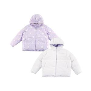 디스커버리 키즈 모노그램 리버서블 숏패딩 DKDJ54036-LVP