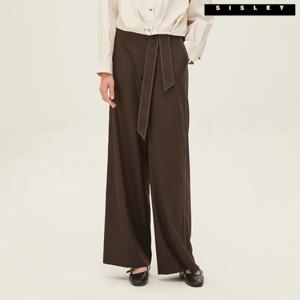 [시슬리]시슬리 제니 벨티드 팬츠 SAPT08241_DW