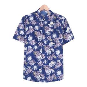 [스콰즈] 반팔 셔츠 SBI020 2COLOR 남여공용 여름 하와이안 남방