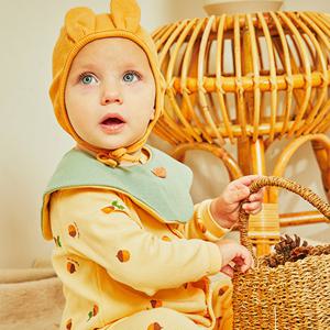 [오가닉맘]밤밤긴소우주복턱받이세트-MIZLQE04