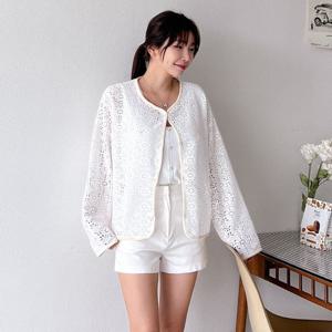 [나야홍]빅사이즈 408 보헤미안레이스자켓 DBNS263