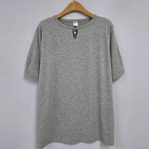 [나야홍]빅사이즈 507 진주고리디테일티셔츠 DMNU536